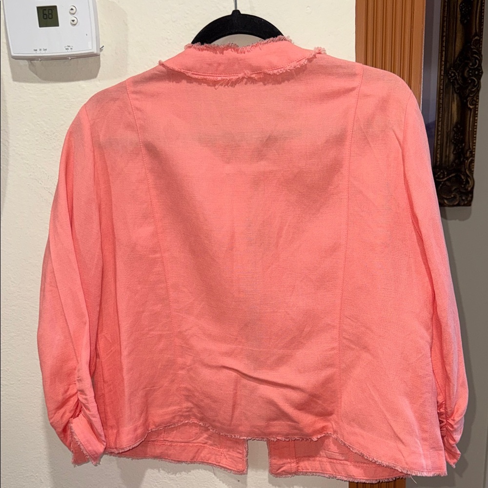 Ruby Rd. Pink Beaded Jacket - Picture 4 of 4